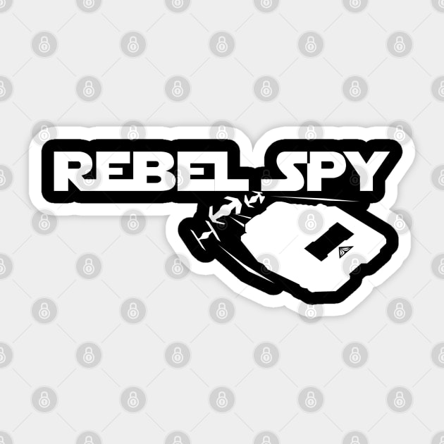 Rebel Spy - Star Tours Sticker by VirGigiBurns